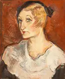 Portretul unei actrițe (Florentina Ciricleanu) by Petre Iorgulescu-Yor, anii '30, ulei pe carton, offered Apr 2026