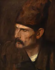 Stefan Popescu, Un turc, cca. 1899, ulei pe carton