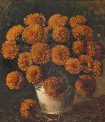 Crăițe by Octav Băncilă, 1930, ulei pe pânză, sold Apr 2026