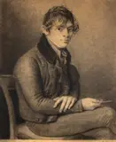 Charles Dupaty, Autoportret, 1808, cărbune pe hârtie