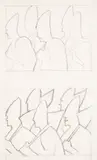 Vladimir Dimitrov-Maystora, Field workers, pencil on paper