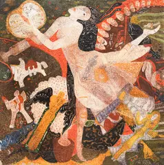 Dance by Dimitar Kazakov-Neron, 1980's, oil on canvas, sold Mar 2026