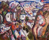Dora Kuncheva, Mood, 1980, oil on canvas