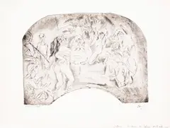 Jules Pascin, Salome's dance, 1927, etching