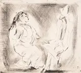 Jules Pascin, Cubans, 1917, etching