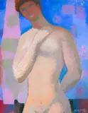 Alexander Petrov-Lavandulata, Tenderness, 1973, pastel on paper