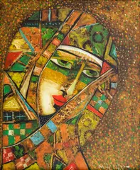 Peter Michev-Pedro, Mood, oil on canvas