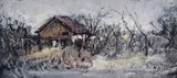 Napoleon Alekov, Near Varna, oil on canvas laid on plywood