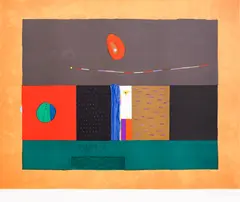Stoyan Tsanev, Rebirth, 1999, lithography