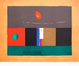 Stoyan Tsanev, Rebirth, 1999, lithography