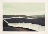 Christo, Running fence, lithography