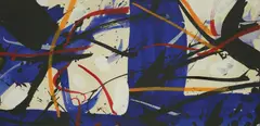Edo Murtić, Composition, 1977.-1979., watercolor on paper