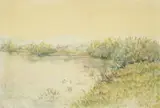 From the Sava Branch by Ljudevit Sestic, oil on canvas, offered Mar 2026