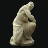 Semi-act by Hrvatska škola, prva polovica 20. st., plaster, sold Mar 2026