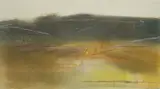 Josip Vaništa, Kravarsko, pastel on paper