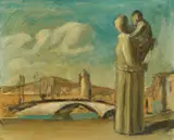 Željko Lapuh, Master's Workshop, 1967./1977., oil on cardboard