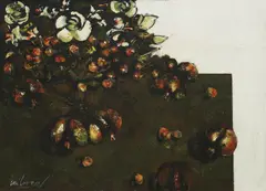 Milovan Stanić, Still Life, oil on canvas