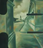 Željko Kipke, Vinkovci, 1998., oil on canvas