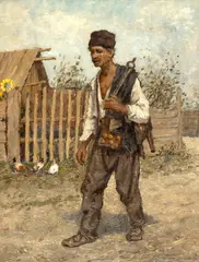 Ludovic Bassarab, Spoitor, anii '20, ulei pe carton