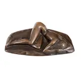 Frederic Storck, Nimfă dormind, cca. 1910, bronz