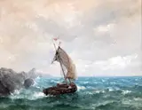 Eugen Voinescu, Ieșirea în larg, 1892, ulei pe pânză