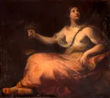 Ceres mulțumind pentru roade (sau Alegoria recoltei) by a doua jumătate a sec. al XVII-lea Școală Italiana, ulei pe pânză, sold Mar 2026