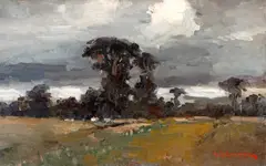 Max Liebermann, Margine de pădure, ulei pe pânză