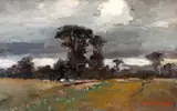 Max Liebermann, Margine de pădure, ulei pe pânză