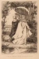 Preumblarea sultanei by Theodor Aman, acvaforte și gravură cu acul, sold Mar 2026