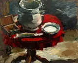 Horia Damian, Colț de atelier
