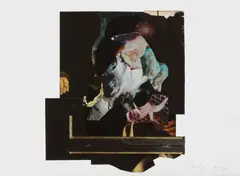 Adrian Ghenie, The Raven  (din seria "Nevermore"), digital print
