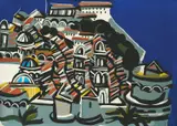 Edo Murtić, Dubrovnik Walls
