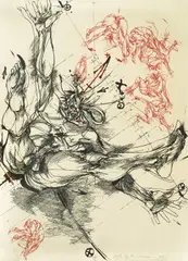 Vladimir Veličković, Figurations, 1979., serigraphy on paper