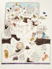Ivan Lovrenčić, Musician, 1997., digital print on paper