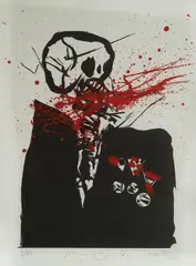 Lubyanka by Edo Murtić, 2000., serigraphy on paper, sold Feb 2026