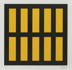 Relations 1 by Ivan Picelj, 1992., silkscreen on Cromolux paper 250 g, sold Feb 2026