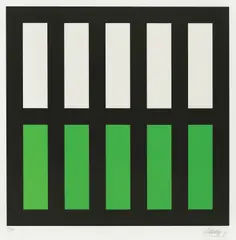 Ivan Picelj, Relations 10, 1992., silkscreen print on Cromolux paper 250 g