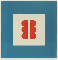 Ljerka Šibenik, Symmetry, 1968., silkscreen on paper