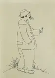 Ivan Lacković Croata, Small Things, marker on paper