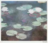 Claude Monet, Petals, chromolithography on paper