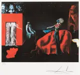 Singularities by Salvador Dalí, chromolithography on paper, sold Feb 2026