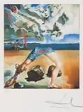 Heroic Afternoon (Mural for Helena Rubinstein) by Salvador Dalí, chromolithography on paper, sold Feb 2026