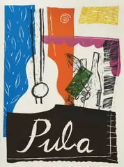 Bane Milenković, Pula, 1996., serigraphy on paper