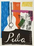 Bane Milenković, Pula, 1996., serigraphy on paper