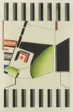 Vinko Fišter, Geometric Abstraction 4, 1974., serigraphy on paper