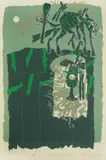 Jože Ciuha, Martin Krpan, 1989., serigraphy on paper