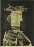 Gabrijel Stupica, Peasant Woman, 1975., serigraph on paper