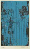 Gabrijel Stupica, Girl with a Bouquet, 1963., serigraphy on paper