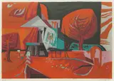 Tihomir Lončar, Shades of Radiance, 1993., serigraphy on paper