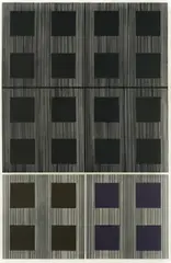 Composition by Jesús Rafael Soto, 1963.-1965., silkscreen on paper, sold Feb 2026